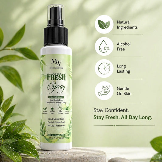 All Day Fresh Spray – Alcohol-Free Underarm Protection