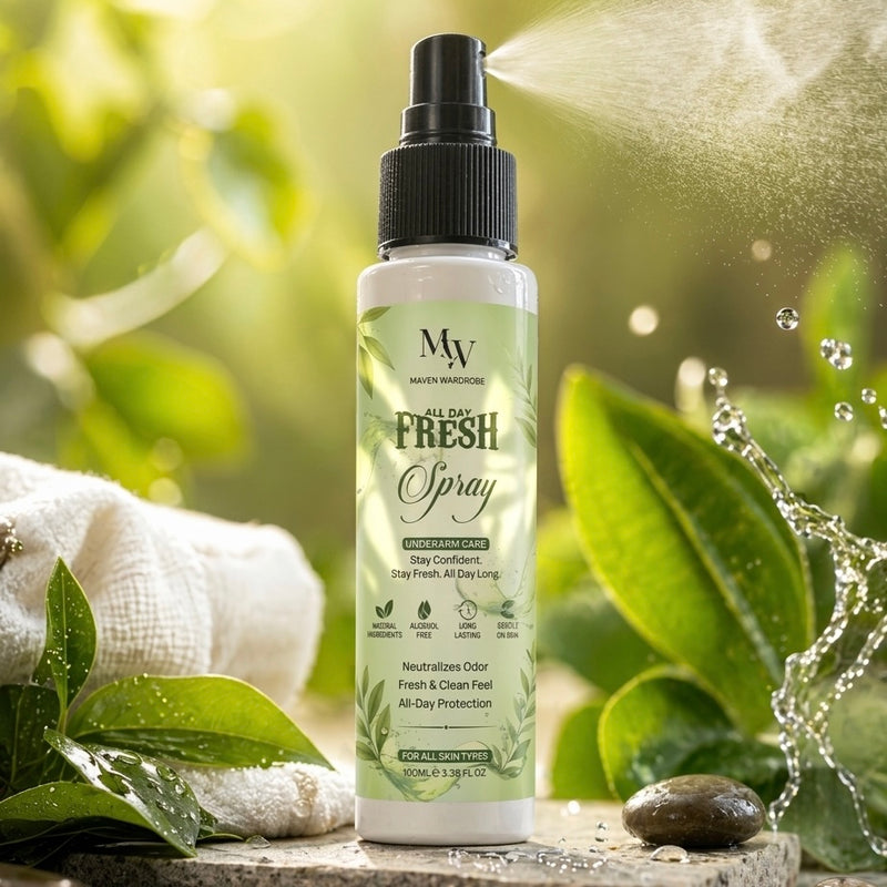 All Day Fresh Spray – Alcohol-Free Underarm Protection