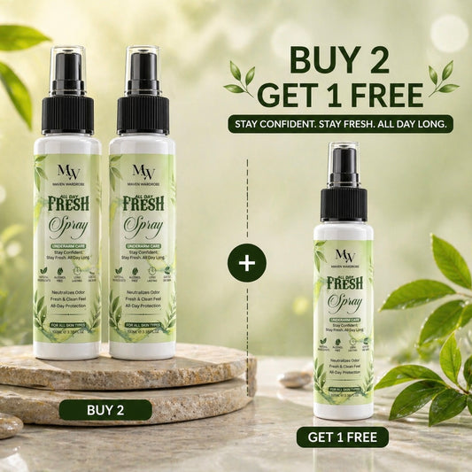 (Buy 2 Get 1 Free) All Day Fresh Spray – Alcohol-Free Underarm Protection