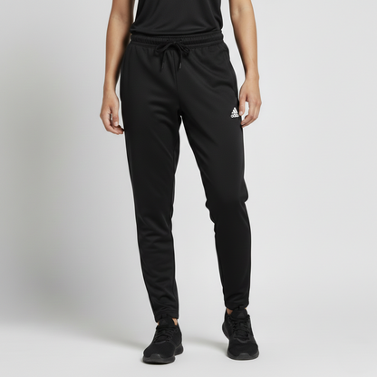 Men’s Black Slim-Fit Athletic Trousers