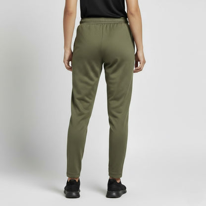 Men’s Green Slim-Fit Athletic Trousers