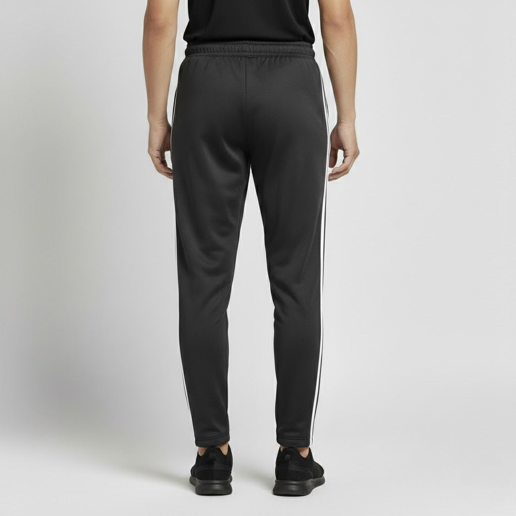 Men’s Grey Slim-Fit Athletic Trousers