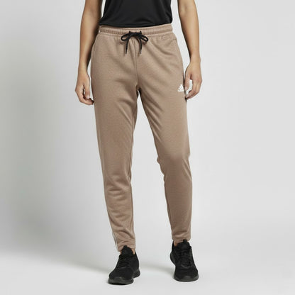 Men’s Tan Slim-Fit Athletic Trousers