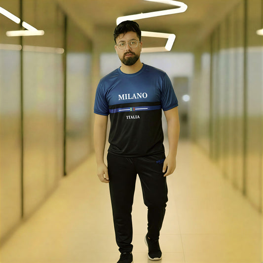 Men’s Milano Performance Tracksuit Blue