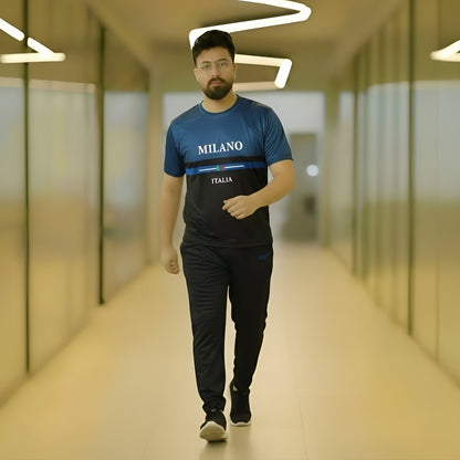 Men’s Milano Performance Tracksuit Blue