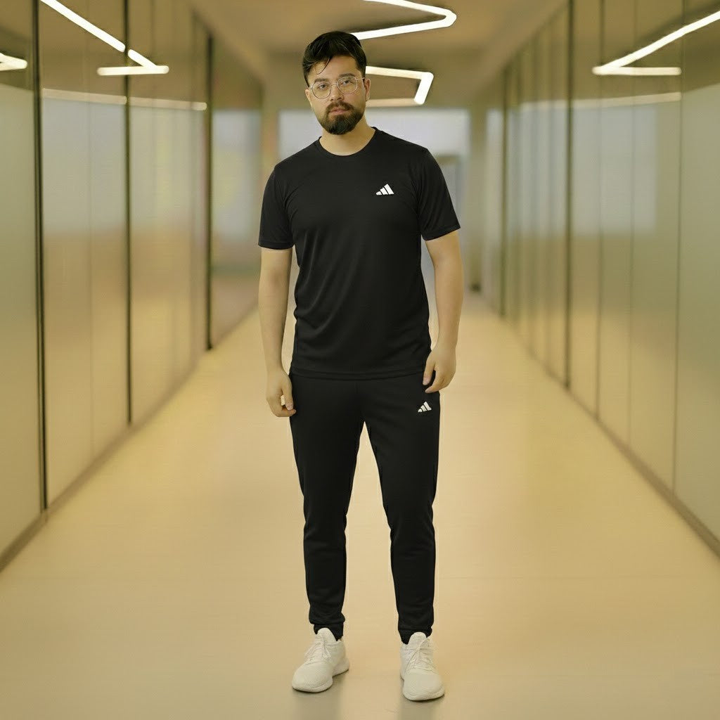 Men’s Nike Tracksuit Two-Piece Black
