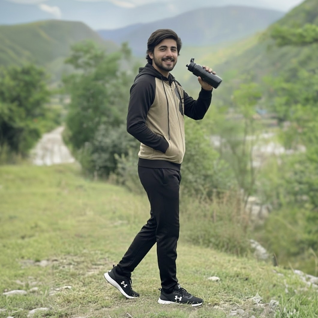 Men’s Color block Track Suit – Black & Khaki - Image 2