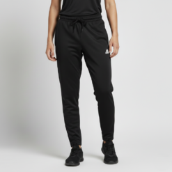 Men’s Core Athletic Triple-Stripe Track Pants – Slim Fit Black